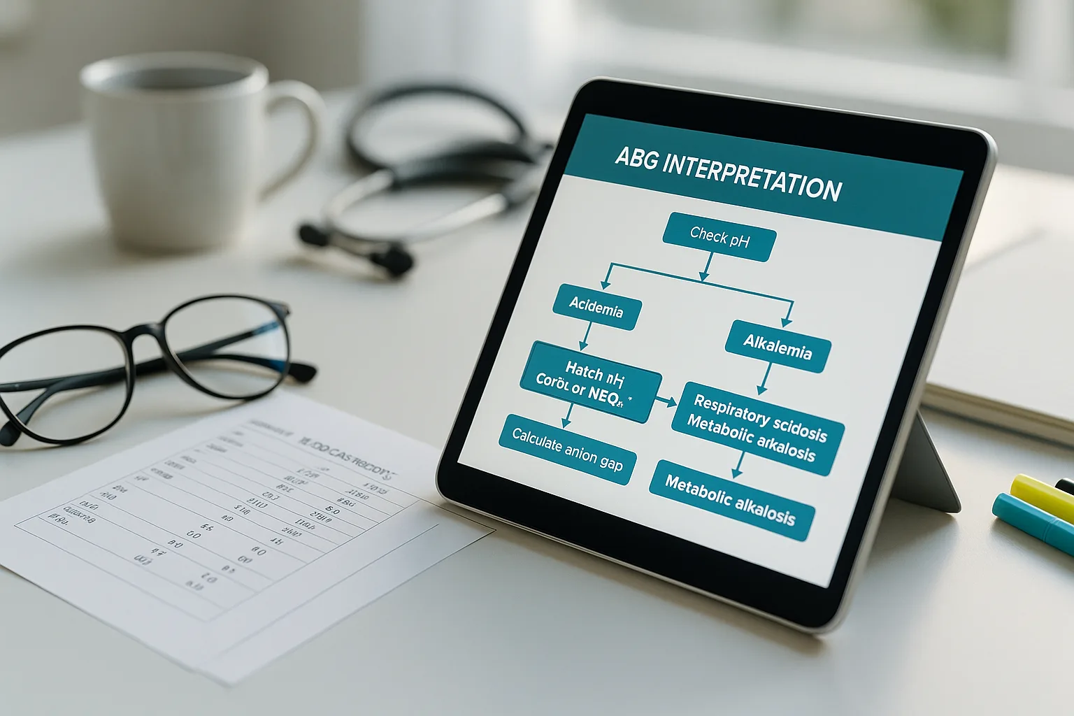 Acid-Base Disorders on Step 1: A Complete Interpretation Flowchart