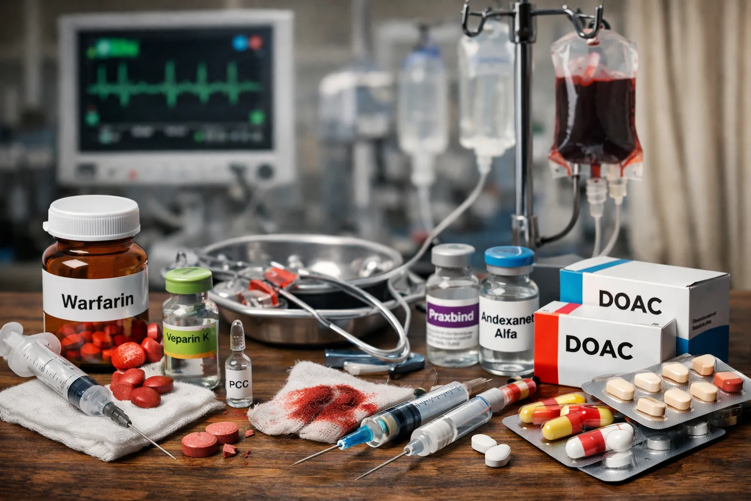 Warfarin Reversal vs DOAC Reversal: Bridging & Antidotes for USMLE Prep