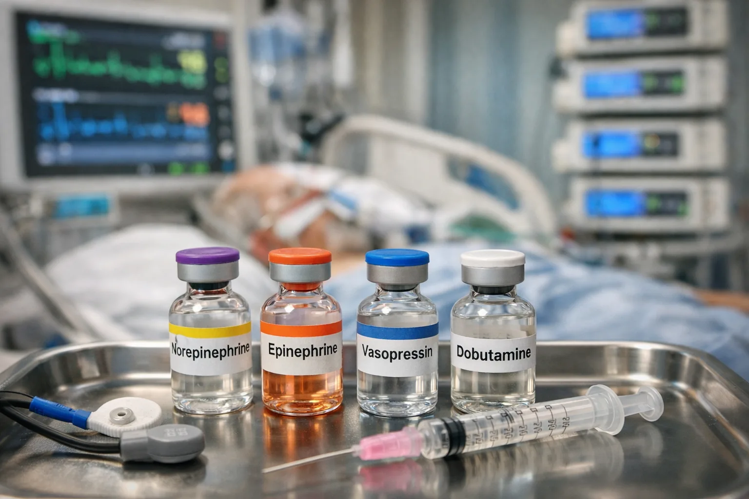 Vasopressors & Shock: Norepi vs Epi vs Vasopressin vs Dobutamine (When and Why)