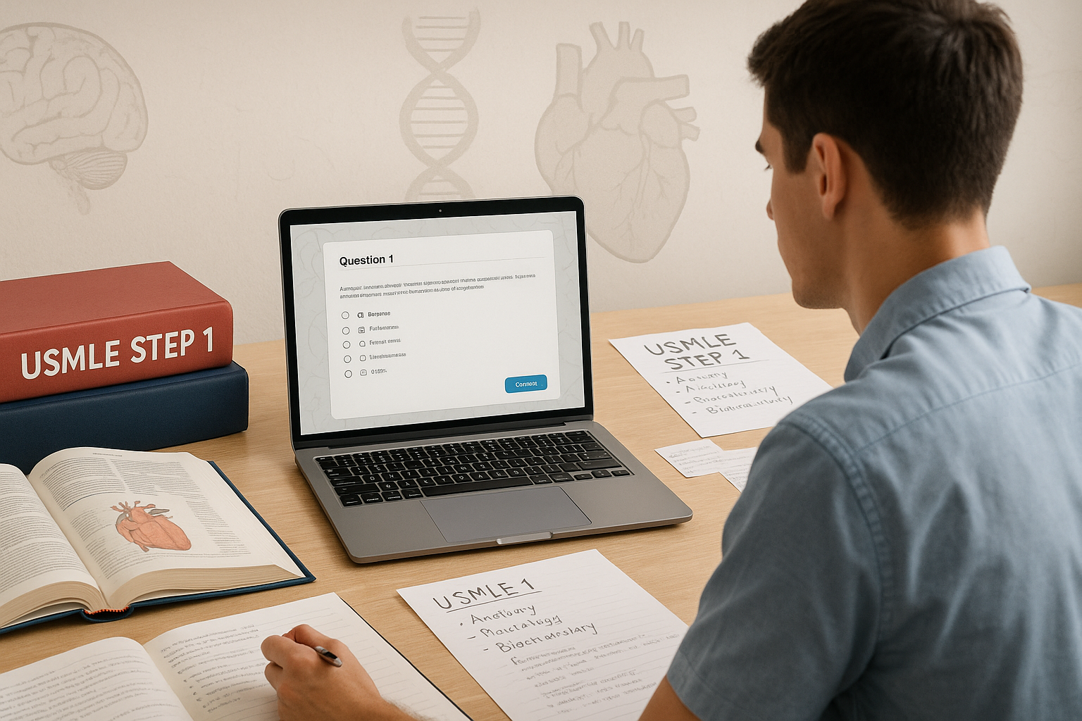 USMLE Step 1 Practice Questions and Review: A Comprehensive Guide for Medical Students
